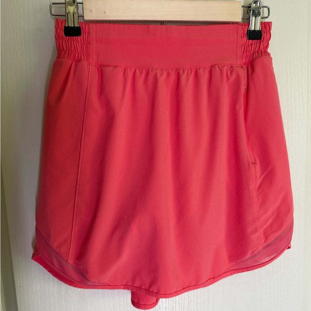 Lululemon Hotty Hot Skort in Coral